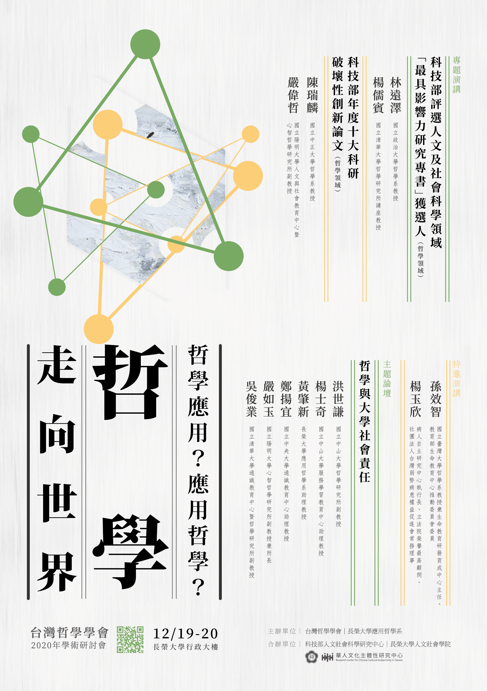 國立政治大學哲學系 校系外活動演講